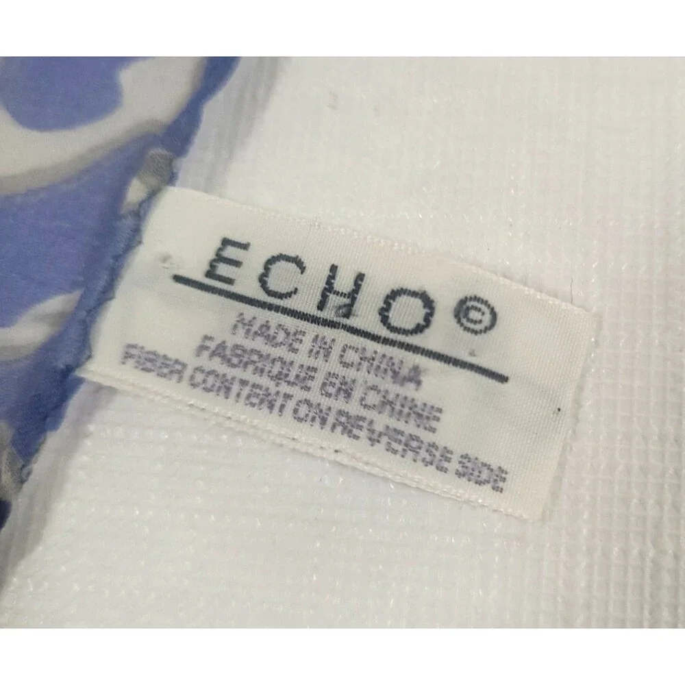 Nautical Silk Anchor Rectangular Scarf Echo 55